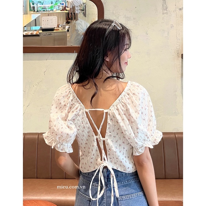 Áo kiểu trễ vai mùa hè Elena Miều Est.2013