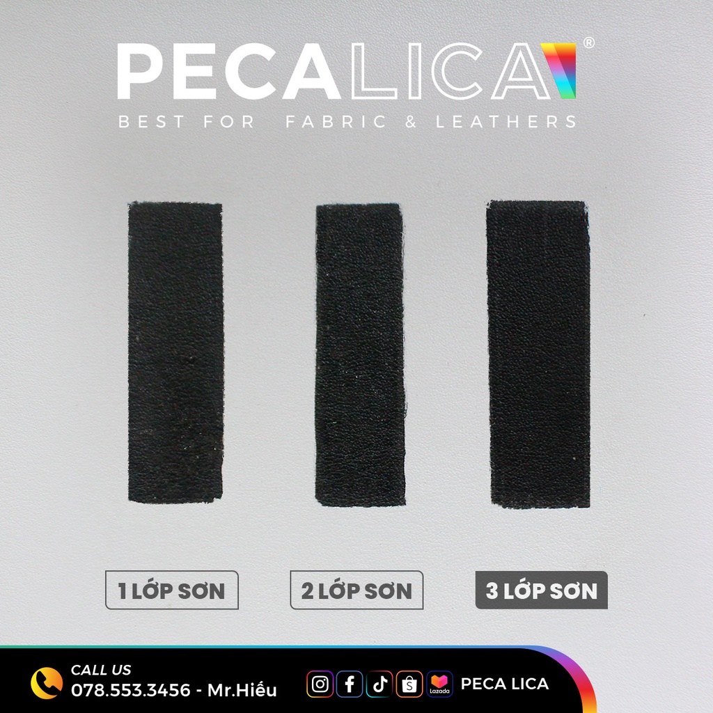 Sơn Acrylic Đa Chất Liệu Peca Lica 12ml  - Chuyên Vẽ Da - Vải- Nhựa