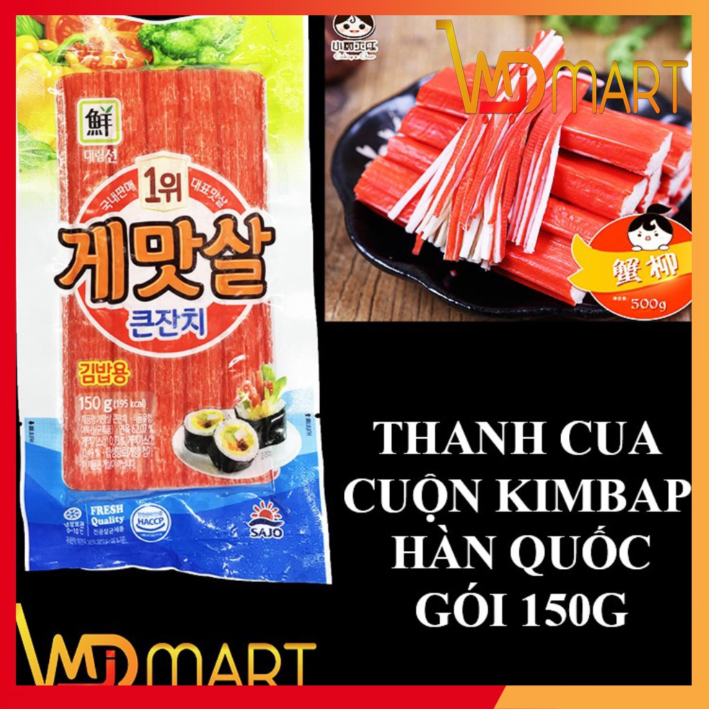 Thanh cua làm cơm cuộn kimbap Hàn Quốc 150gr | BigBuy360 - bigbuy360.vn