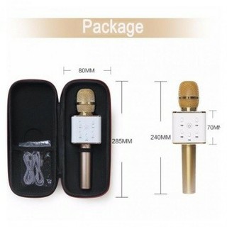 Micro hát Karaoke tích hợp Loa Bluetooth Q7
