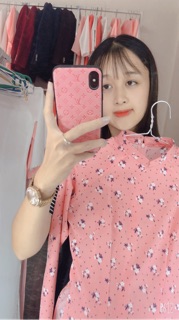 Áo dài hoa nhí, chấm bi