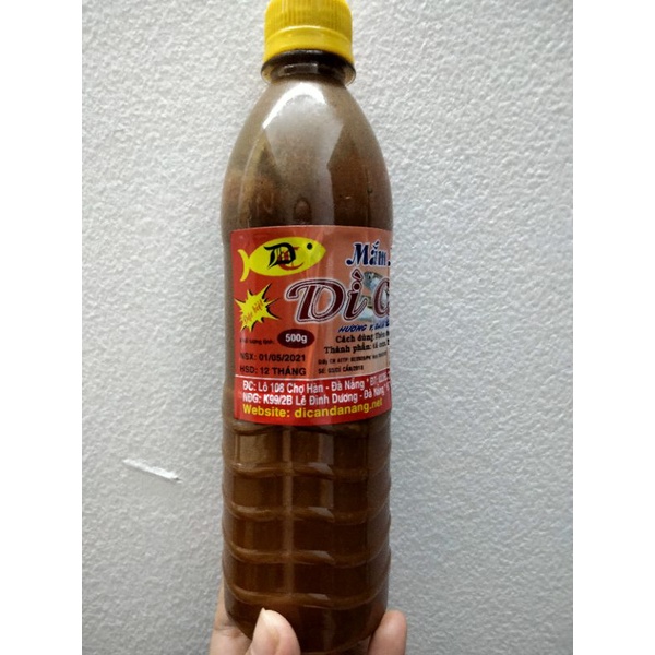Mắm nêm Dì Cẩn Đà Nẵng chai 500g | BigBuy360 - bigbuy360.vn