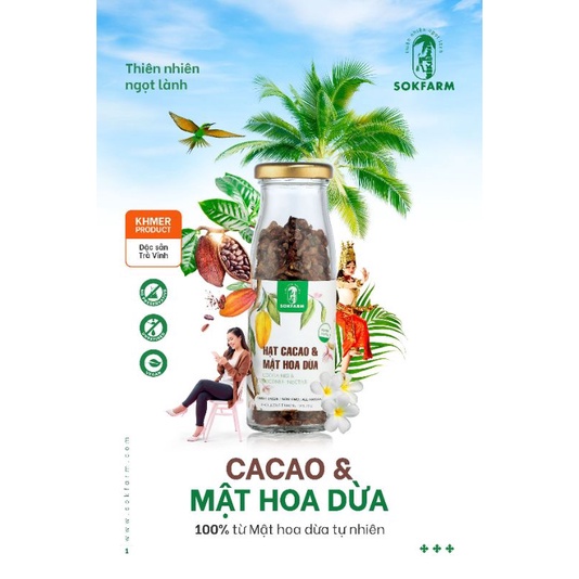 Cacao Mật Hoa Dừa Sokfarm