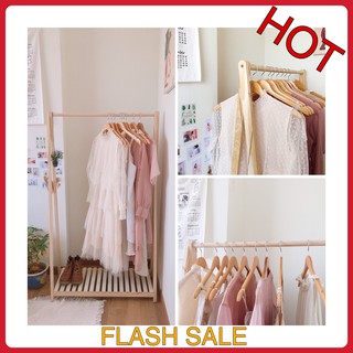 [FLASH SALE] - [GIÁ XƯỞNG] Giá Treo Quần Áo Chữ A 1 Tầng - SIZE L - HÀNG LẮP RÁP CAO CẤP _ GỖ THÔNG NHẬP KHẨU