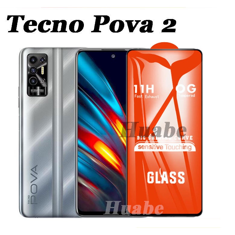 Kính cường lực bảo vệ màn hình toàn diện 3 trong 1 dành cho POVA 2 21D TECNO CAMON17PRO 17 SPARK 6 SPARK 6GO