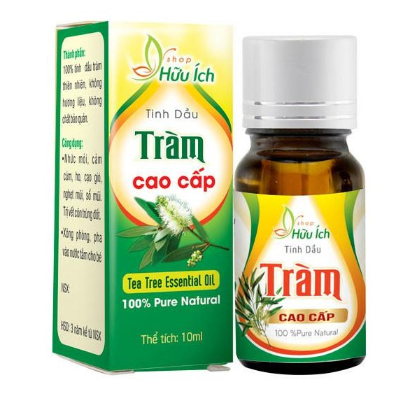 TINH DẦU TRÀM THOA VẾT MUỖI ĐỐT VÀ CÔN TRÙNG CẮN CHO BÉ 10ml