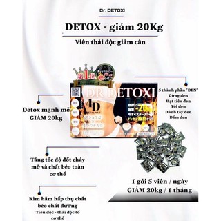  Thải độc giam cân Dr.detoxi