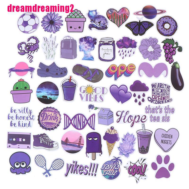 Bộ 50 Phụ Kiện Trang Trí Laptop Xe Hơi Xinh Xắn