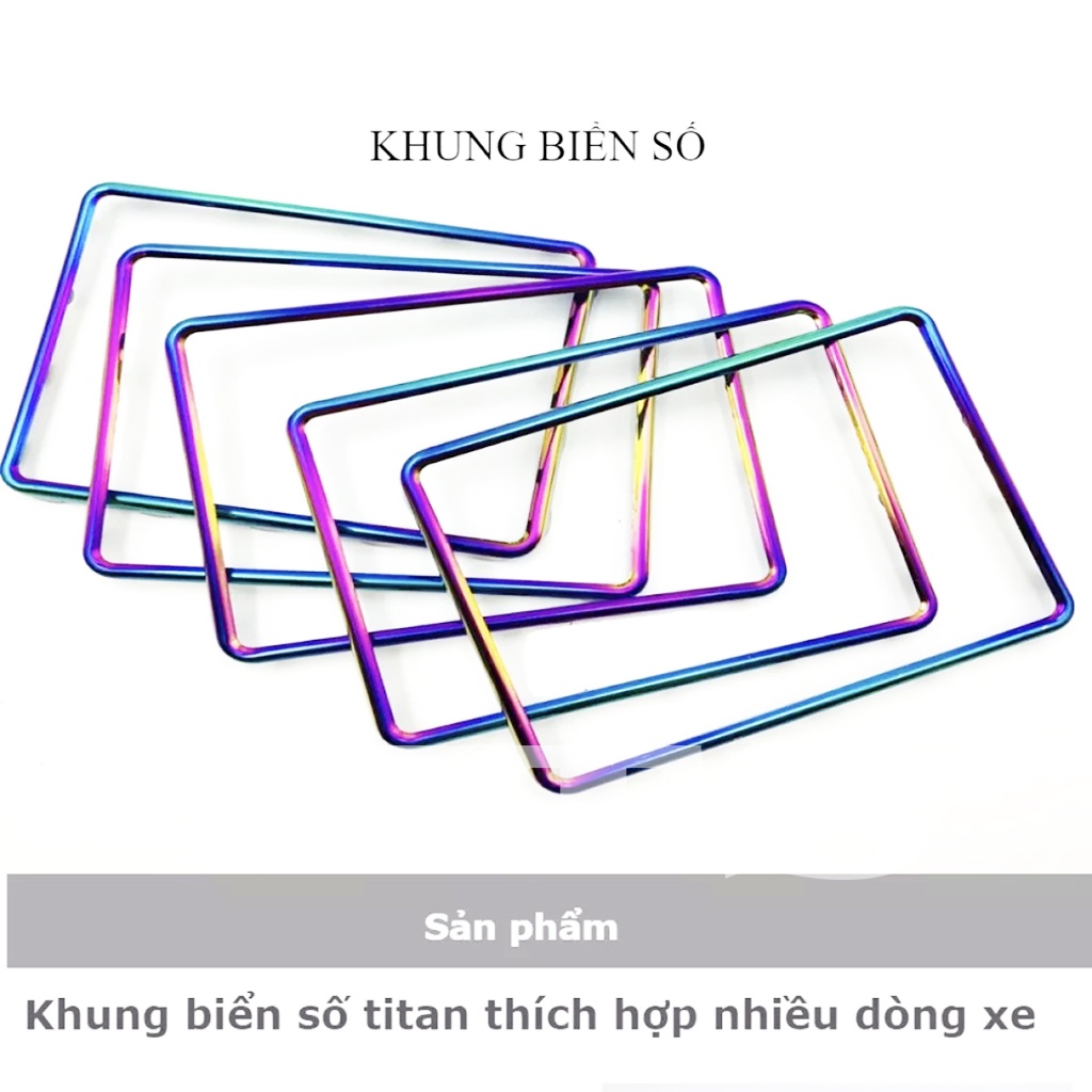 Biển Số Xe Màu Titan Cao Cấp