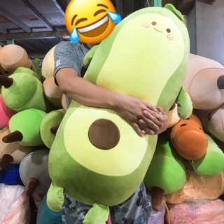 Trai bơ nhồi bông, Gấu bông gối ôm trái bơ dài