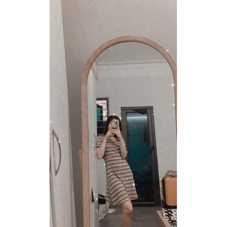 Gương toàn thân cao cấp gỗ tự nhiên loại một,gương toàn thân soi dáng cao A335