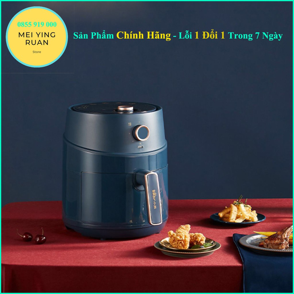 [Chính hãng] Nồi chiên không dầu Bear 4.6L chính hãng