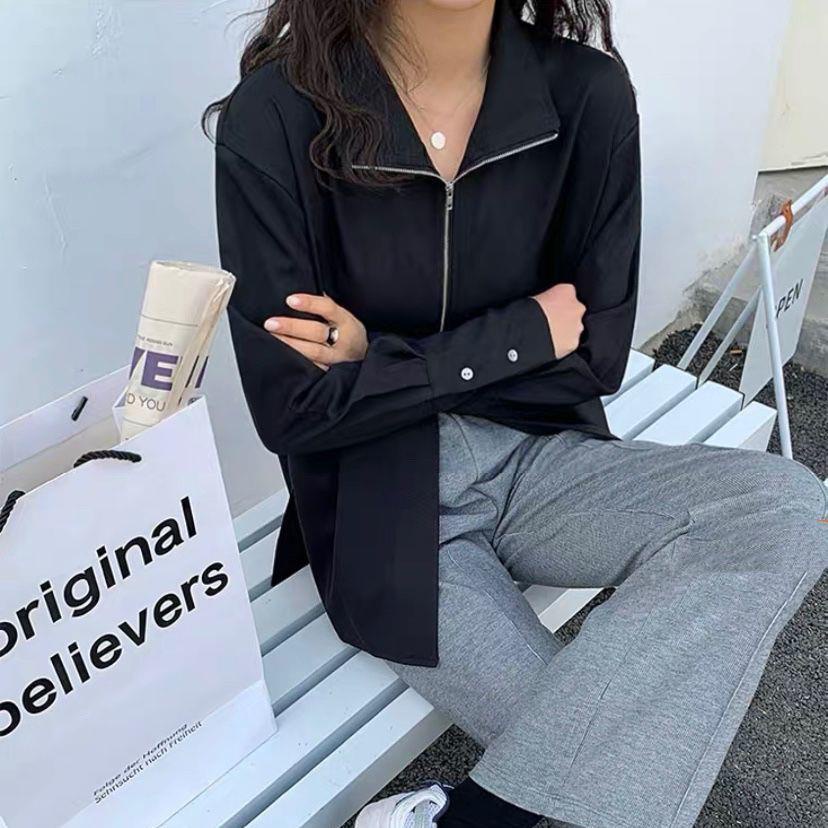 ✸Áo sơ mi trắng tay dài cổ đứng 2021 | BigBuy360 - bigbuy360.vn