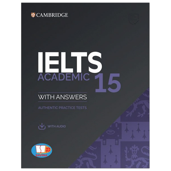 Sách Cambridge Ielts 15 Academic With Answers (Savina)