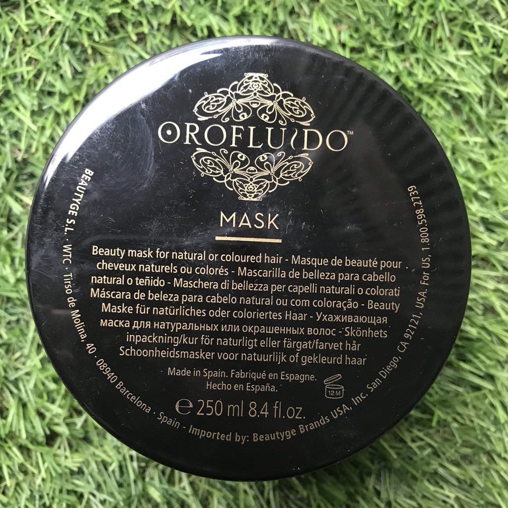 Mặt na phục hồi tóc Orofluido Mask 250ml