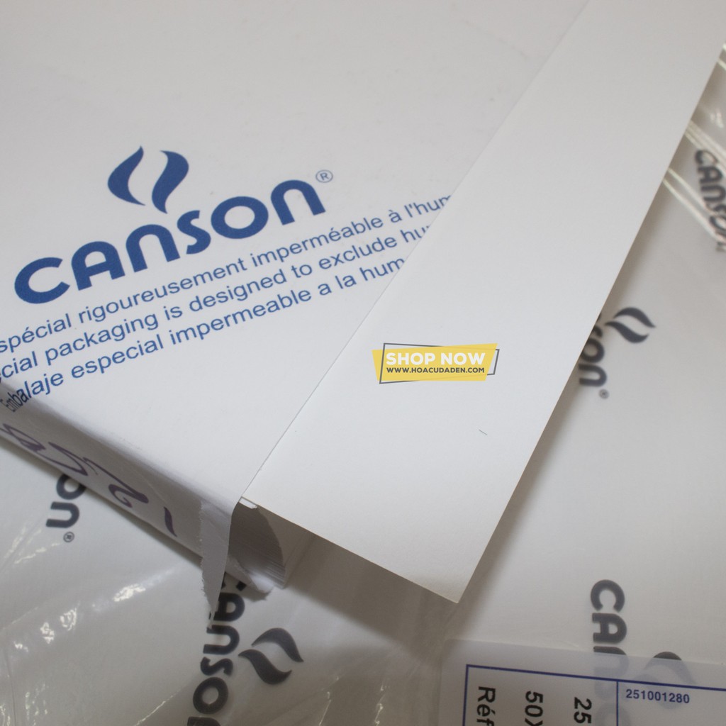 [DA ĐEN] Giấy Vẽ Canson® 125gsm A4/A3 Chính Hãng Pháp