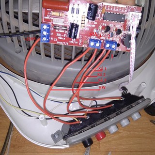 Vỉ mạch điều khiển quạt