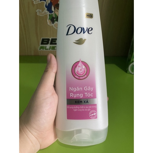 Kem xả dove chống gãy dụng tóc 320g