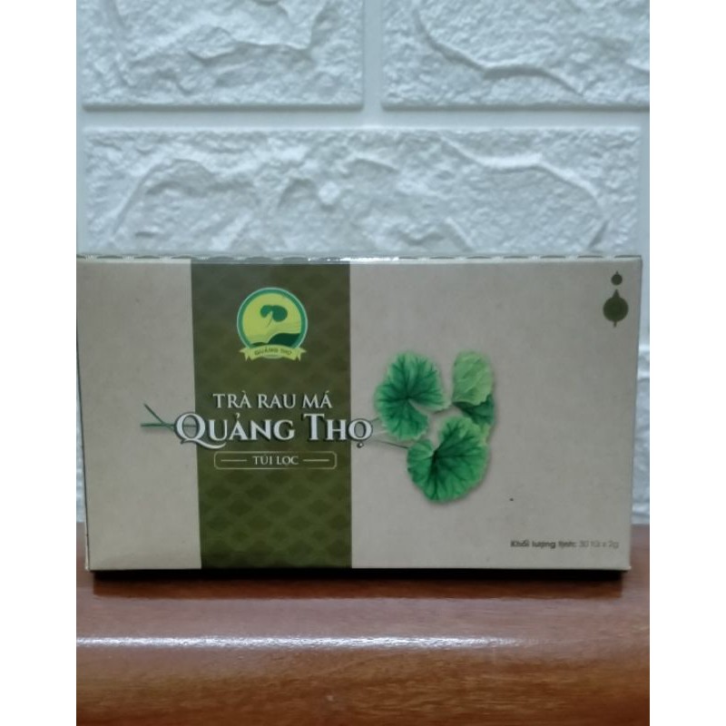 Trà rau má Quảng Thọ ( hộp 30 túi lọc , ĐẶC SẢN HUẾ )