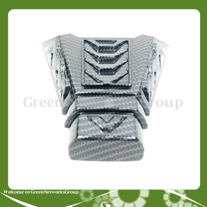 Chụp cốc đèn biển số xe Air Blade 2020 mạ carbon Greennetworks