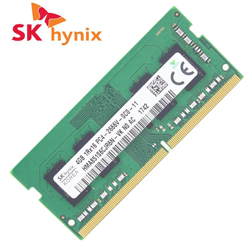 Ram Ram Sk Hynix 4gb Ddr4 2666mhz 2133mhz 2400mhz Pc4-19200 Sodimm Laptop Ram 2666v 2133p