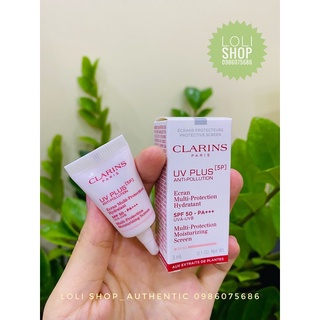 [Made in France] Clarins Kem Chống Nắng (KCN) CLarins Rose Mini Size, Sample Dùng Thử