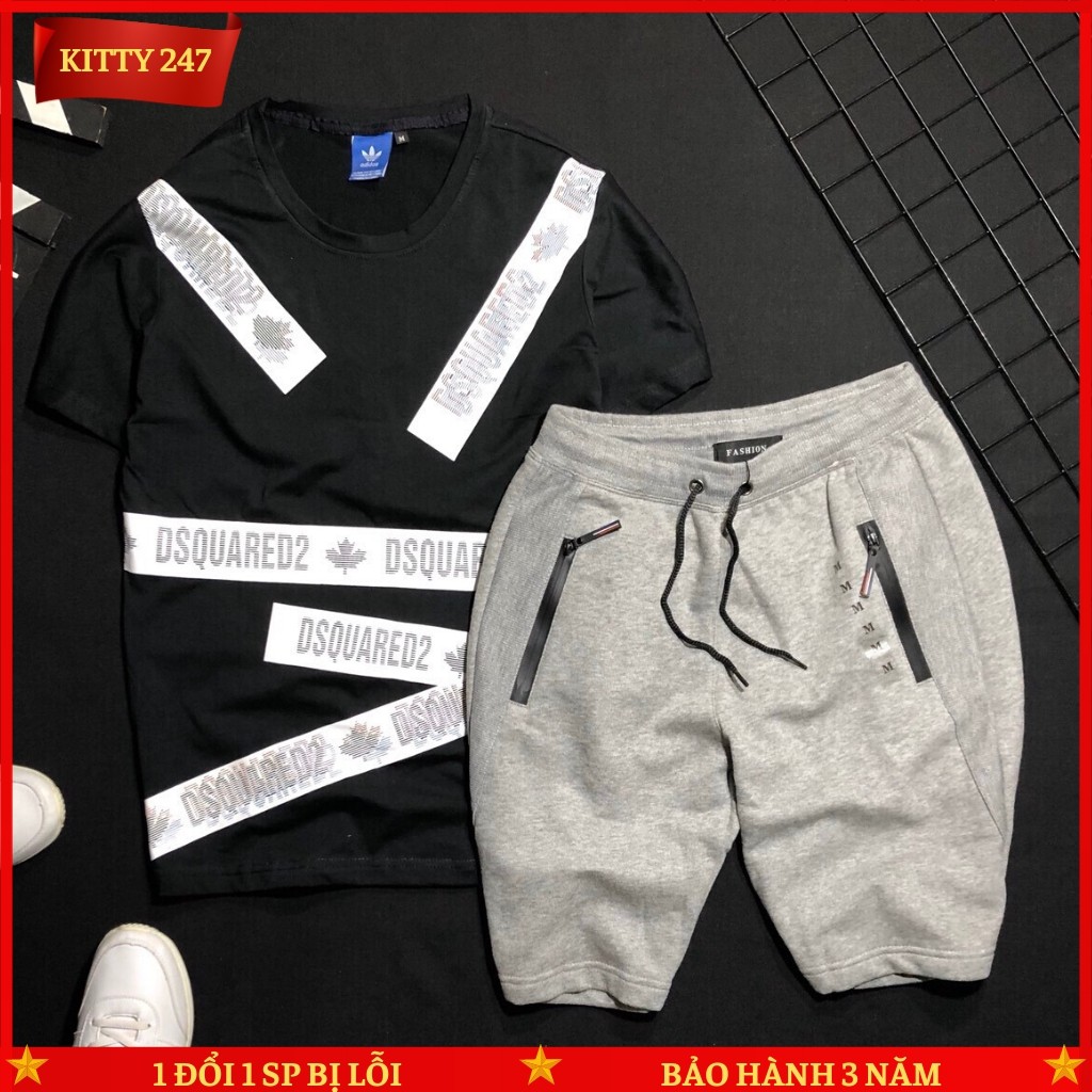 Bộ Quần Áo Nam KITTY247-AT20 Chất Vải Thun Cotton Co Dãn Cao Cấp Thời Trang Hàn Quốc - Mẫu 1