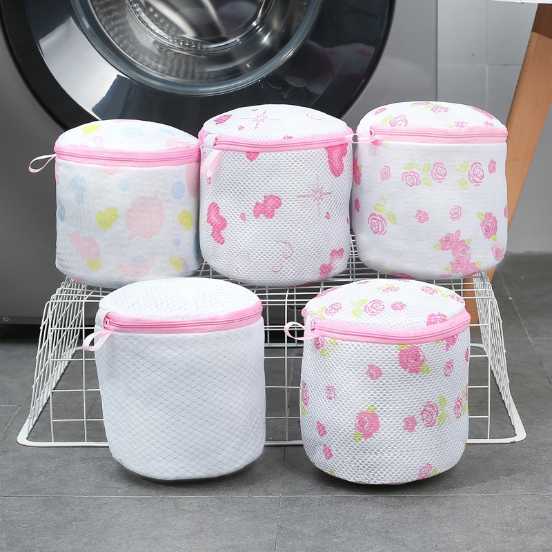 Túi giặt đồ lót, áo ngực Túi lưới đựng đồ giặt có dây khóa kéo