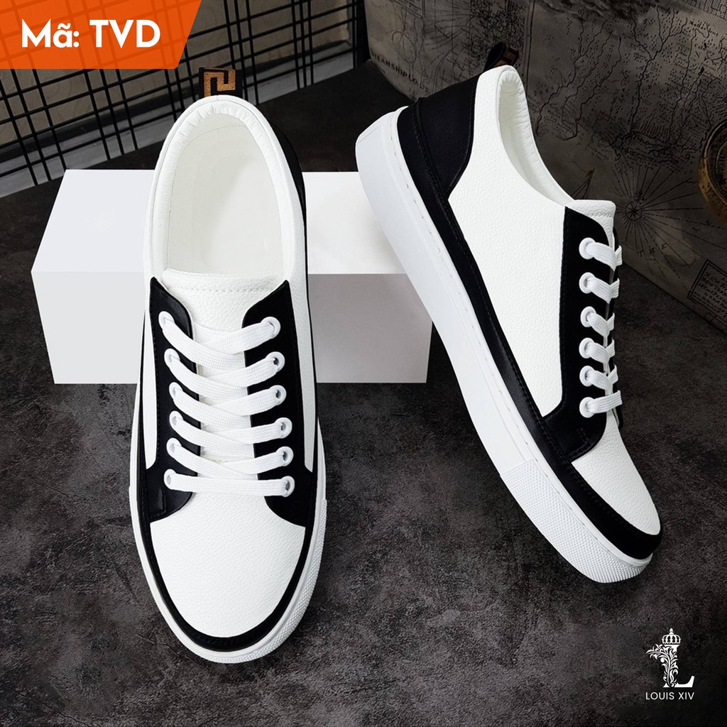 Giày Nam Thời Trang Trẻ Trung Cá Tính - Giày Sneaker Nam Cao Cấp Black Border Top Trending 2021 | BigBuy360 - bigbuy360.vn
