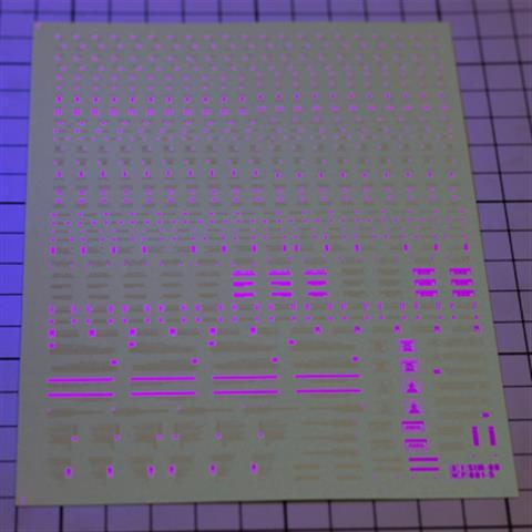 Miếng Dán Cảnh Báo Dạ Quang Dạng Trượt Nước Độc Đáo evo rb01