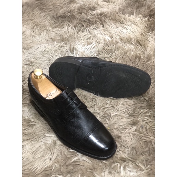 [Giày 2hand] [Size 39] [TonaShoe] Giày Tây Kiểu Dáng Oxford Cap Toe