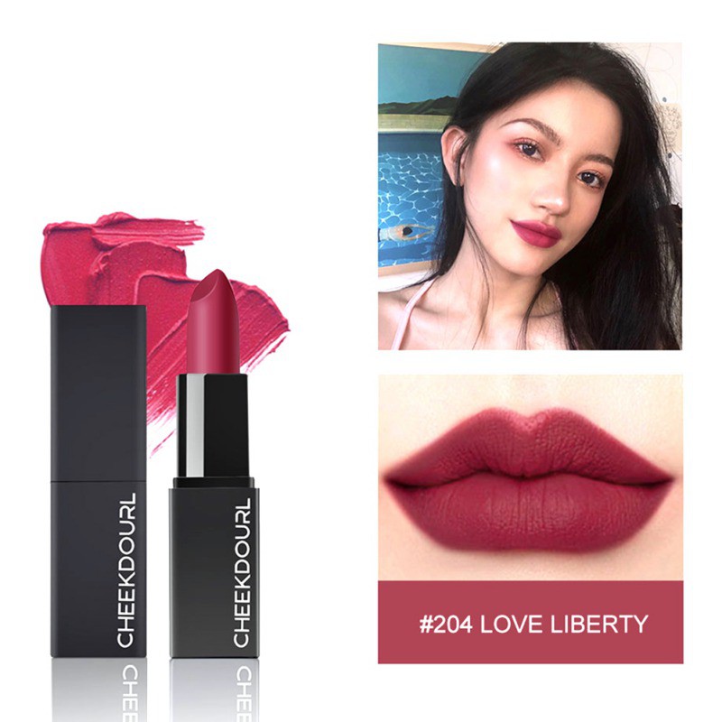 [Hàng mới về] Son lì mềm mịn kháng nước dưỡng ẩm lâu trôi