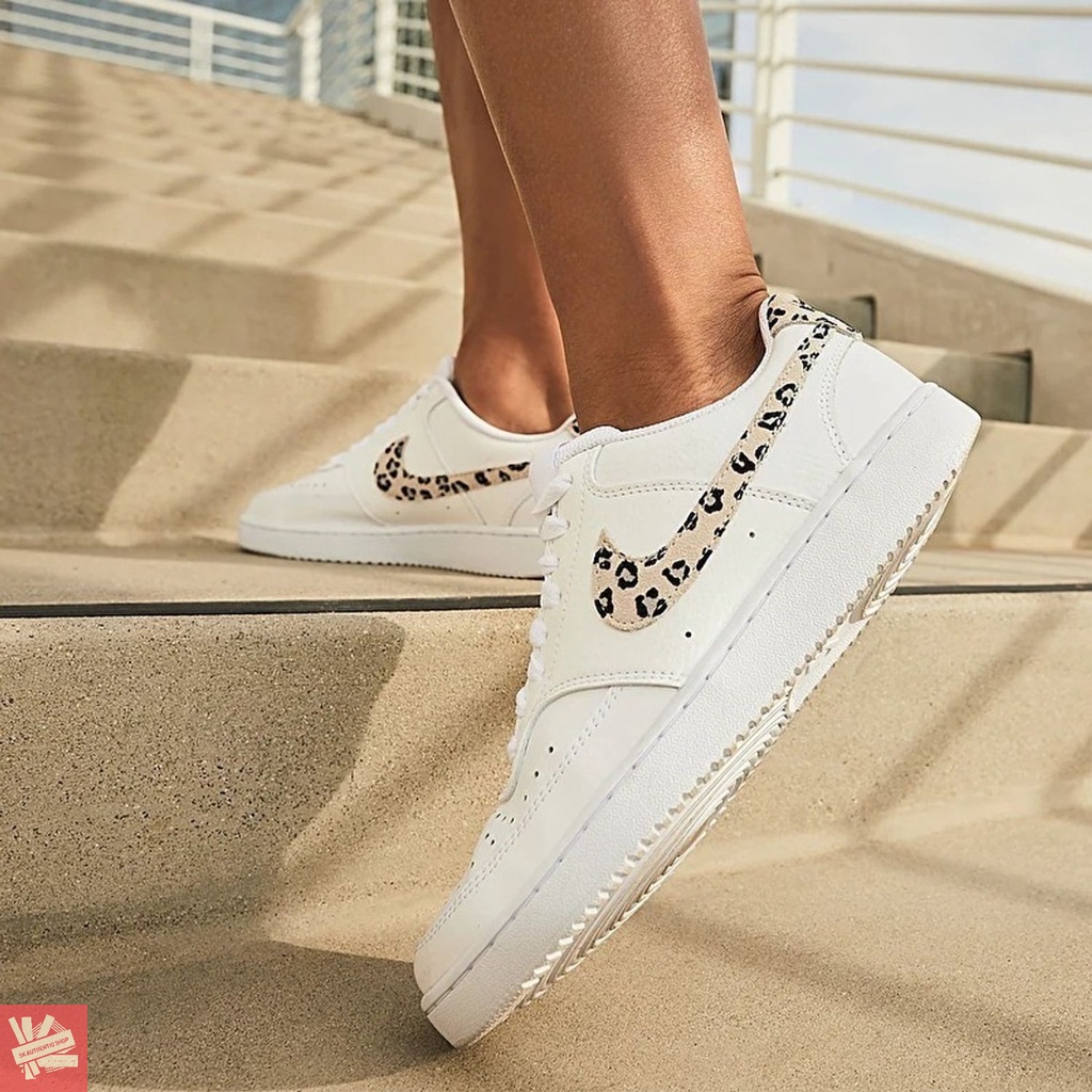 GIÀY ĐI CHƠI NỮ NIKE COURT VISION LOW, CHÍNH HÃNG 100%, CHECK FAKE ĐỀN GẤP ĐÔI