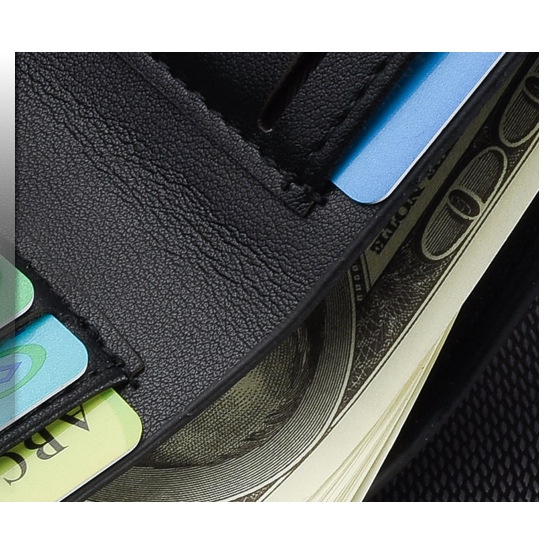 Ví da ngắn Chuwanglin thiết kế trẻ trung phong cách Hàn Quốc cho nam