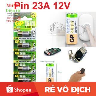 Pin 12V 23A Chính hãng GP dùng cho điều khiển cửa cuốn, điều khiển chuông cửa, thiết bị chống trộm