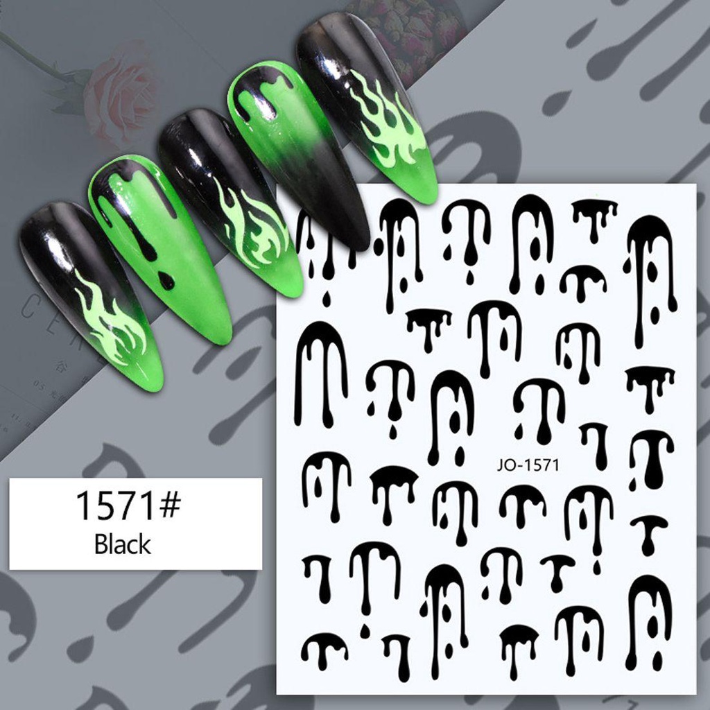 Miếng Dán Móng Tay 3D Lấp Lánh Thời Trang DIY