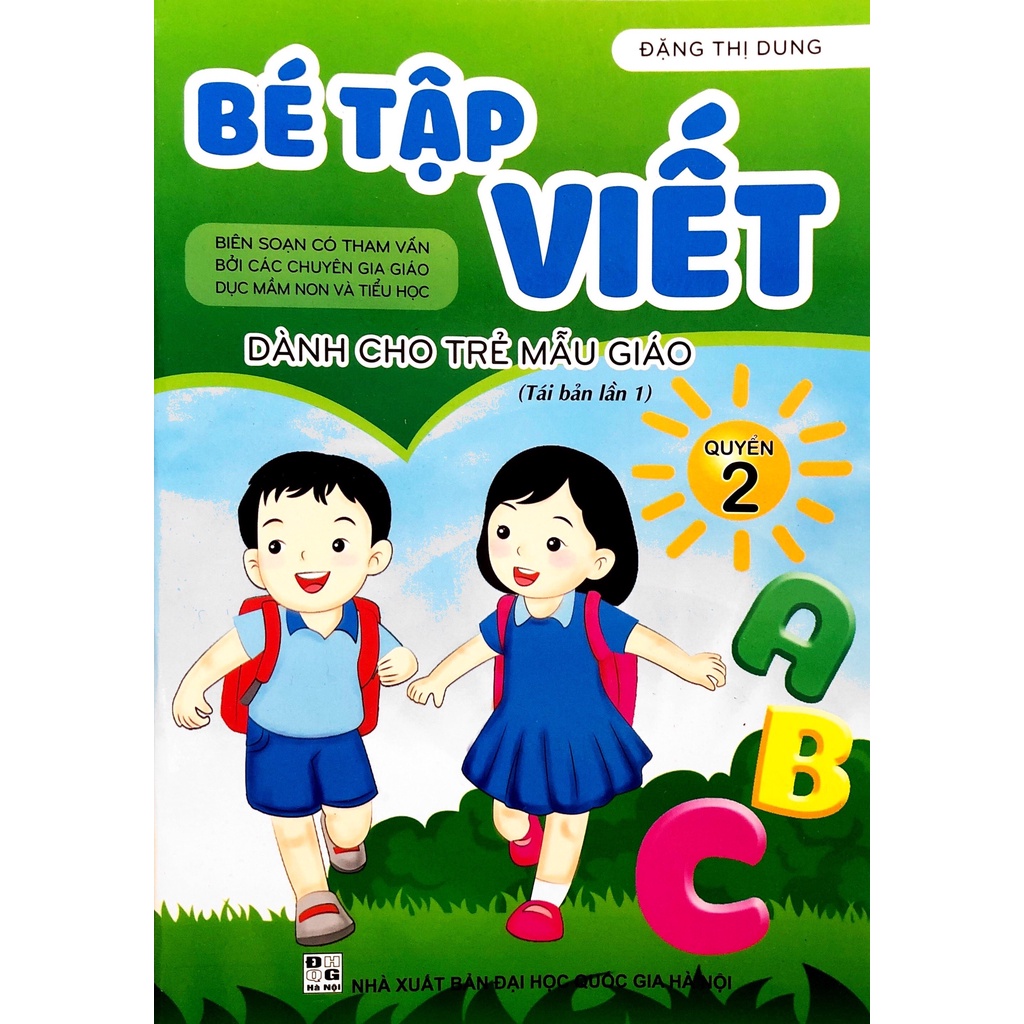 Sách - Bé Tập Viết - Quyển 2 (Dành Cho Trẻ Mẫu Giáo)