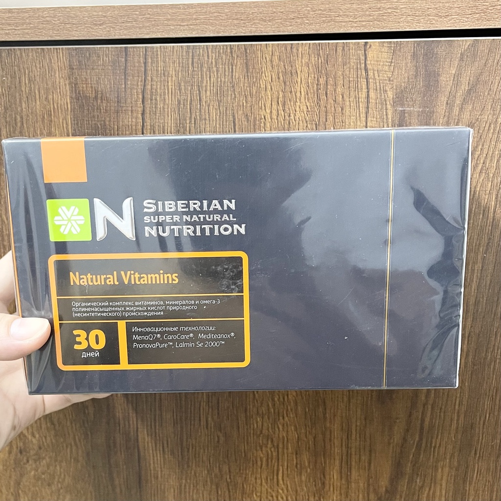 [ CHÍNH HÃNG ] - Super Natural Nutrition Siberian, Giúp bổ sung vitamin và khoáng chất, tăng cường sức khỏe - Hộp 30 túi
