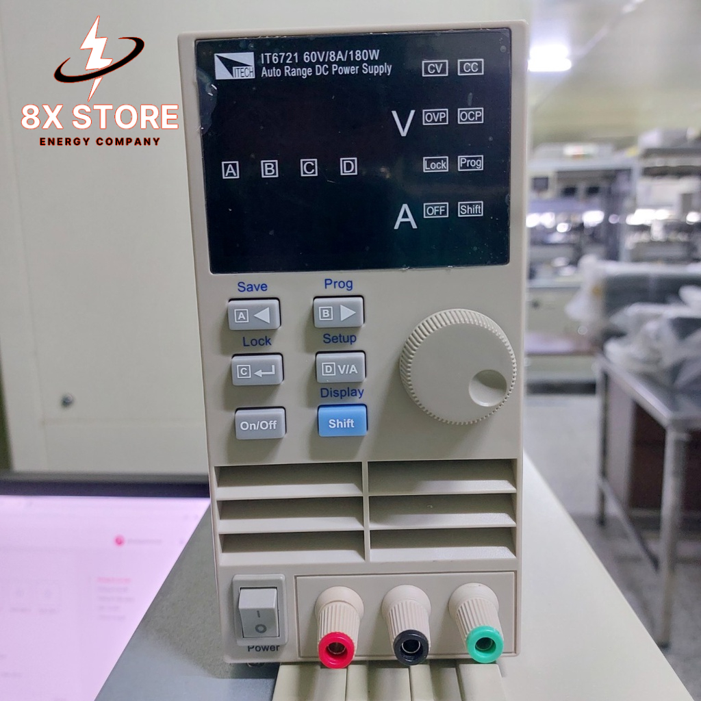 Máy cấp nguồn DC đa năng 60V/8A / 180W  IT6721
