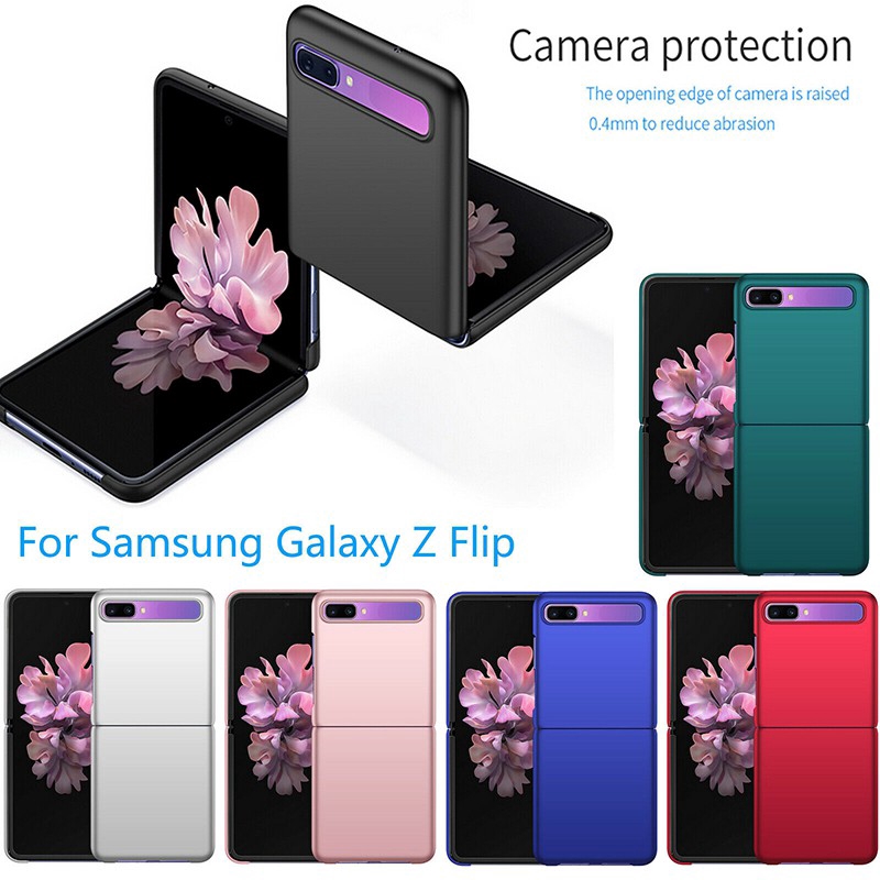 Ốp điện thoại PC cứng bảo vệ toàn diện chống sốc cho Samsung Galaxy Z Flip