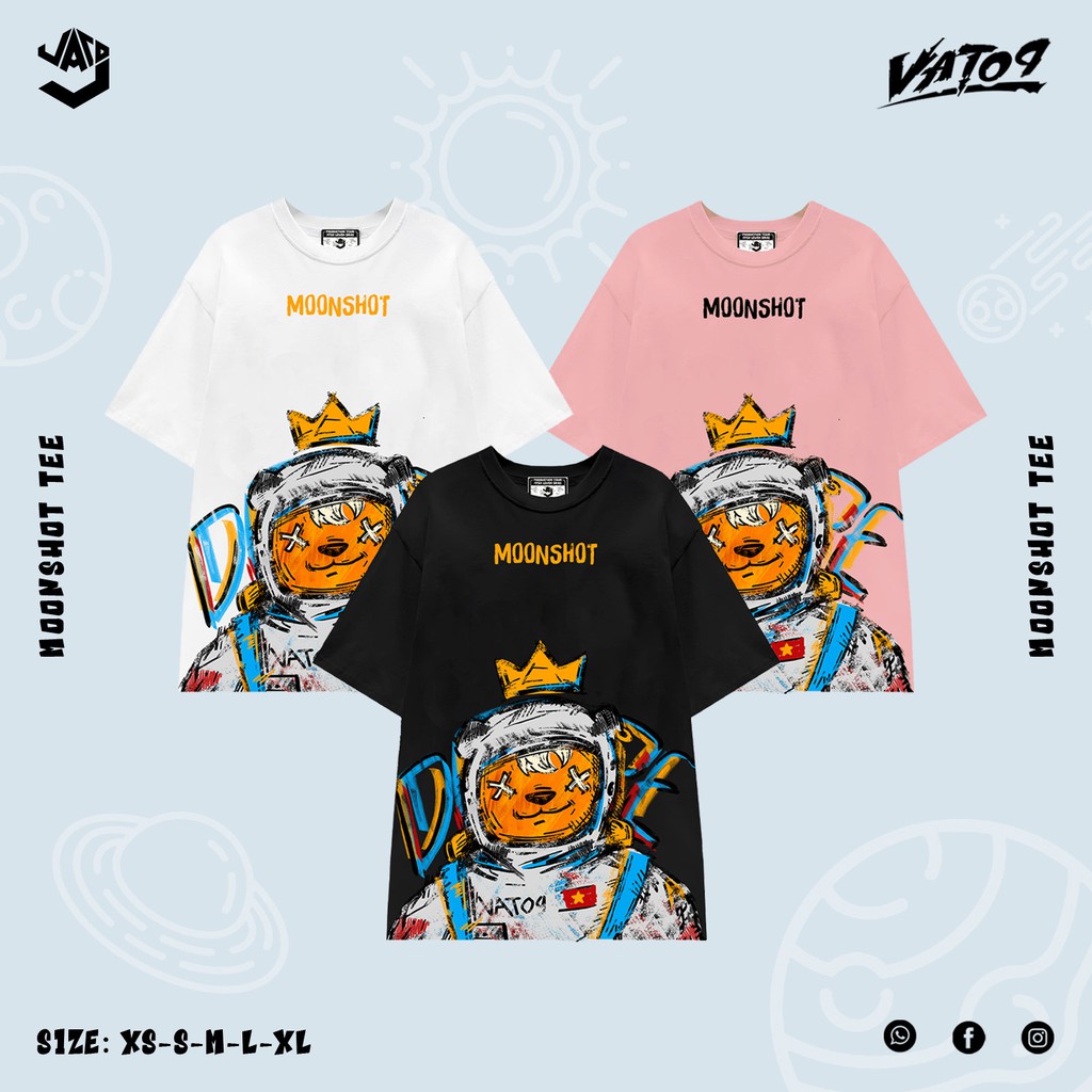 (Áo Thun Vato9) Moonshot Tee