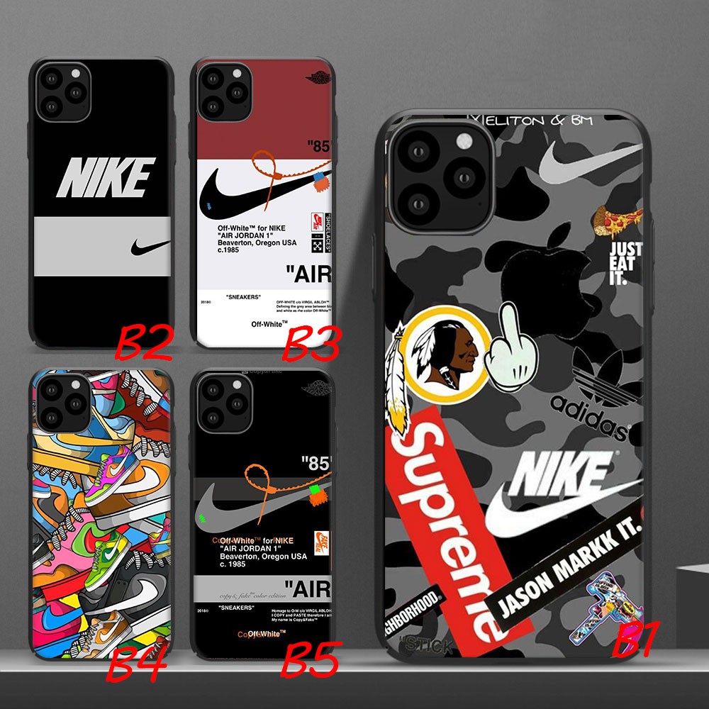 Ốp điện thoại mềm họa tiết Nike thời trang cho iPhone 11 Pro Max XS MAX XR X 8 7 6s 6 Plus SE 2020