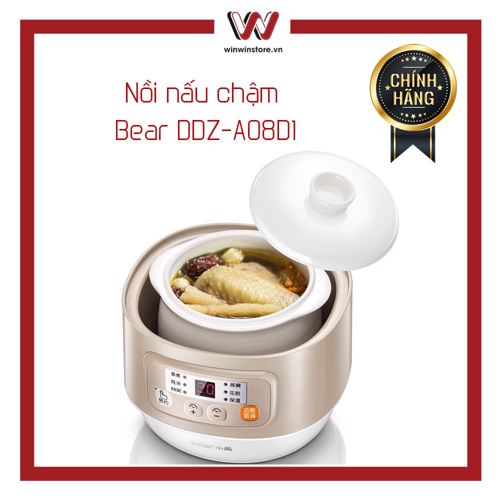 Nồi nấu chậm Bear DDZ-A08D1