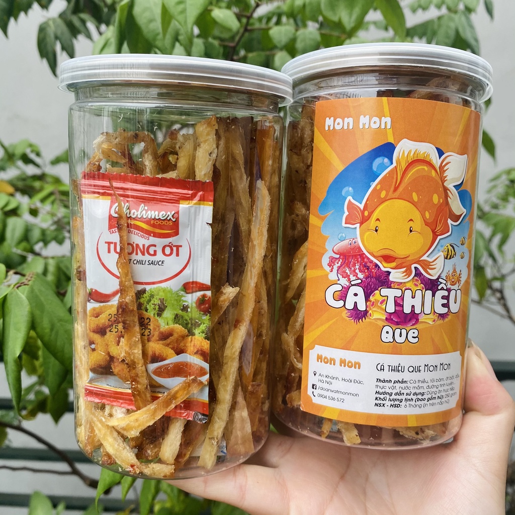 Cá Thiều Que - 250gr - MonMon Food - Đồ Ăn Vặt Hà Nội