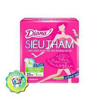 Băng Vệ Sinh Diana siêu thấm maxi 8M