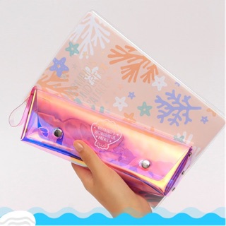 {Daiso Hàn - Có sẵn} Mermaid series ~ Túi/ví hologram