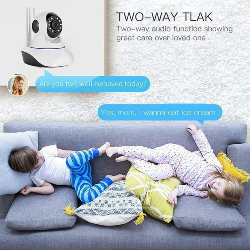 Camera An Ninh 5 Ăng Ten Kết Nối Wifi 1080p