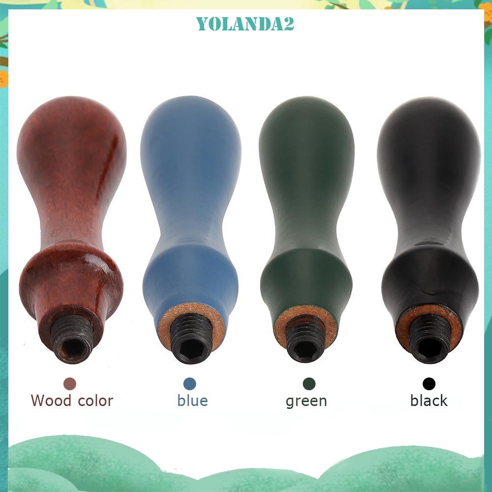 Tay Cầm Gắn Con Dấu Bằng Gỗ Phong Cách Cổ Điển