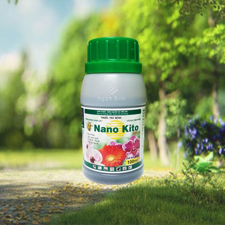 Nano Kito - thuốc đặc trị nấm hồng, tuyến trùng chai 100ml