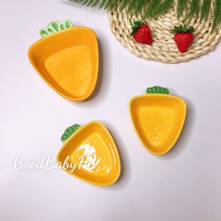 Bát sứ hình củ cà rốt cho bé ăn dặm xinh xắn 𝐒𝟑𝟕